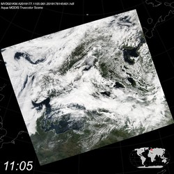 Level 1B Image at: 1105 UTC