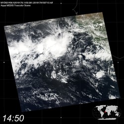 Level 1B Image at: 1450 UTC