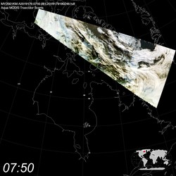 Level 1B Image at: 0750 UTC