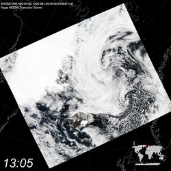 Level 1B Image at: 1305 UTC