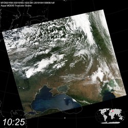 Level 1B Image at: 1025 UTC