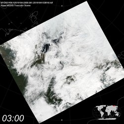 Level 1B Image at: 0300 UTC