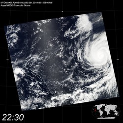 Level 1B Image at: 2230 UTC