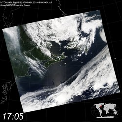 Level 1B Image at: 1705 UTC