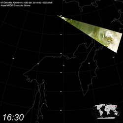 Level 1B Image at: 1630 UTC