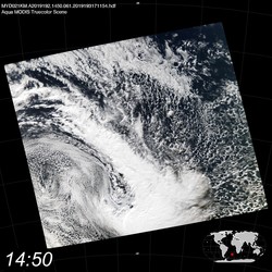 Level 1B Image at: 1450 UTC