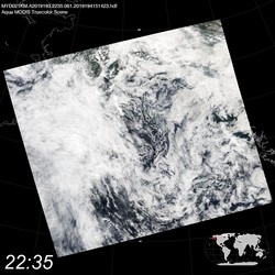 Level 1B Image at: 2235 UTC