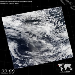 Level 1B Image at: 2250 UTC