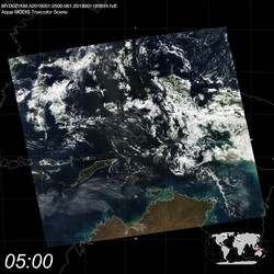 Level 1B Image at: 0500 UTC