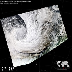 Level 1B Image at: 1110 UTC