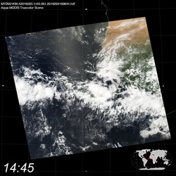 Level 1B Image at: 1445 UTC