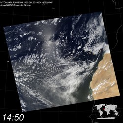 Level 1B Image at: 1450 UTC