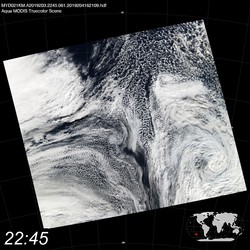 Level 1B Image at: 2245 UTC