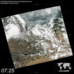 Level 1B Image at: 0725 UTC