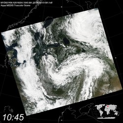 Level 1B Image at: 1045 UTC