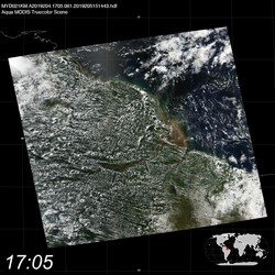 Level 1B Image at: 1705 UTC