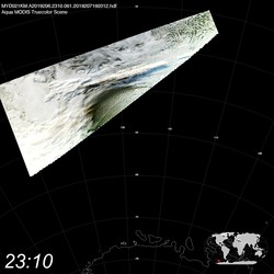 Level 1B Image at: 2310 UTC