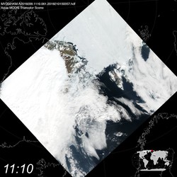 Level 1B Image at: 1110 UTC