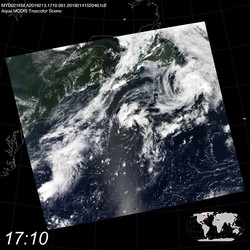 Level 1B Image at: 1710 UTC