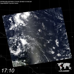 Level 1B Image at: 1710 UTC