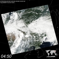 Level 1B Image at: 0450 UTC