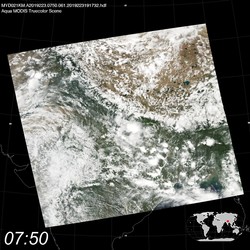 Level 1B Image at: 0750 UTC