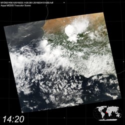 Level 1B Image at: 1420 UTC