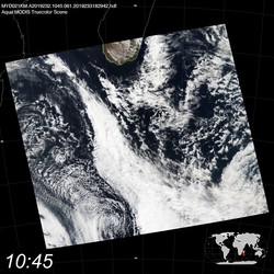 Level 1B Image at: 1045 UTC