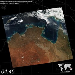 Level 1B Image at: 0445 UTC