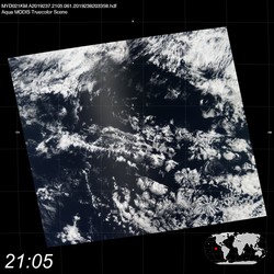 Level 1B Image at: 2105 UTC