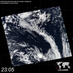 Level 1B Image at: 2305 UTC