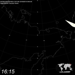 Level 1B Image at: 1615 UTC