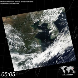 Level 1B Image at: 0505 UTC