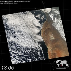 Level 1B Image at: 1305 UTC