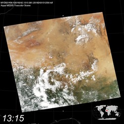 Level 1B Image at: 1315 UTC