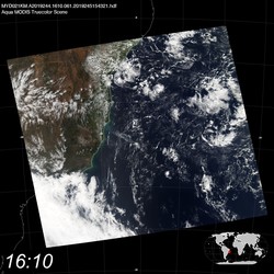 Level 1B Image at: 1610 UTC