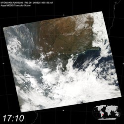 Level 1B Image at: 1710 UTC