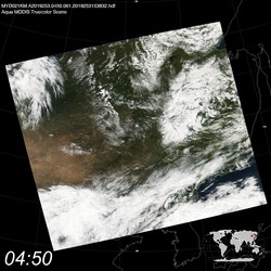 Level 1B Image at: 0450 UTC