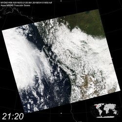 Level 1B Image at: 2120 UTC