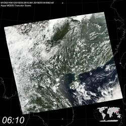 Level 1B Image at: 0610 UTC