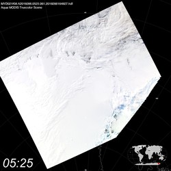 Level 1B Image at: 0525 UTC