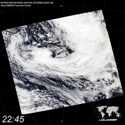 Level 1B Image at: 2245 UTC