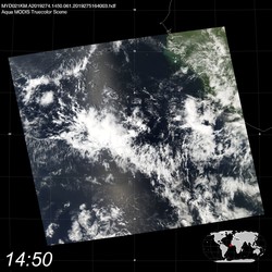 Level 1B Image at: 1450 UTC