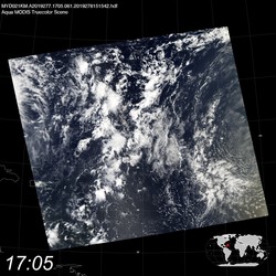 Level 1B Image at: 1705 UTC