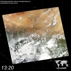 Level 1B Image at: 1320 UTC