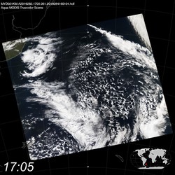 Level 1B Image at: 1705 UTC