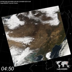 Level 1B Image at: 0450 UTC