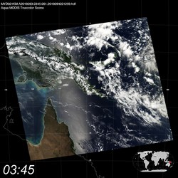 Level 1B Image at: 0345 UTC