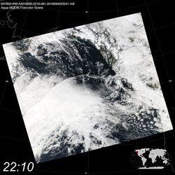 Level 1B Image at: 2210 UTC