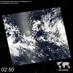 Level 1B Image at: 0250 UTC